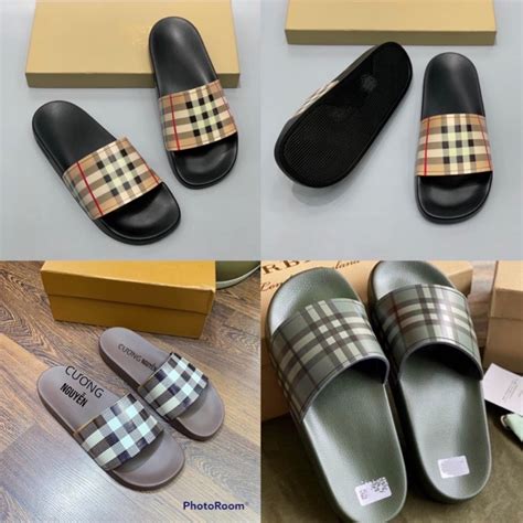 dép burberry nam chính hãng|shopee burberry.